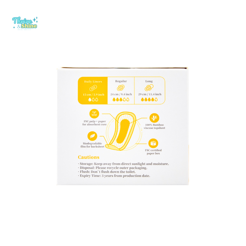 Eco Boom Bamboo Panty Liners — Daily Comfort & Freshness