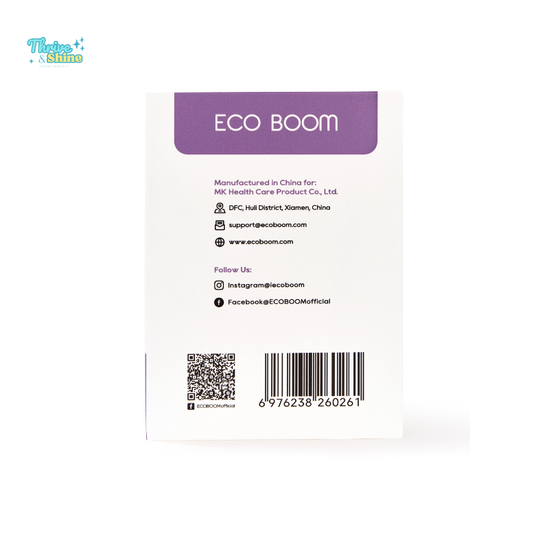 Eco Boom Bamboo Extra Long Pads — Maximum Leak Protection