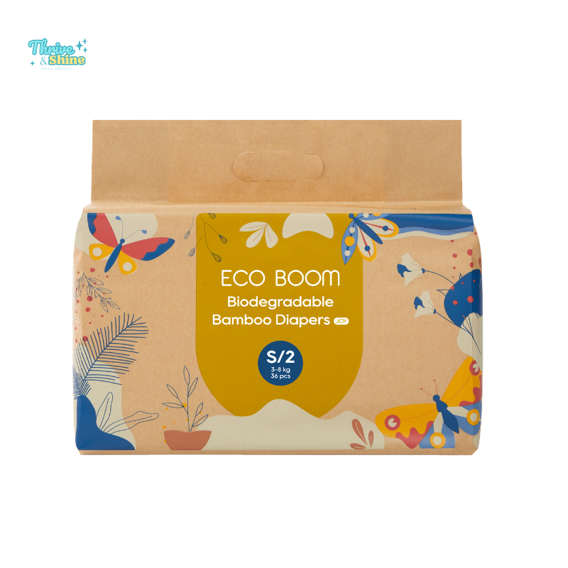 Eco Boom Biodegradable Bamboo Diapers