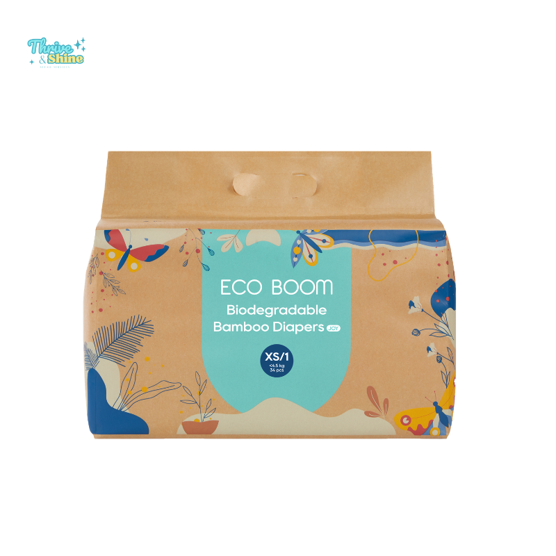 Eco Boom Biodegradable Bamboo Diapers