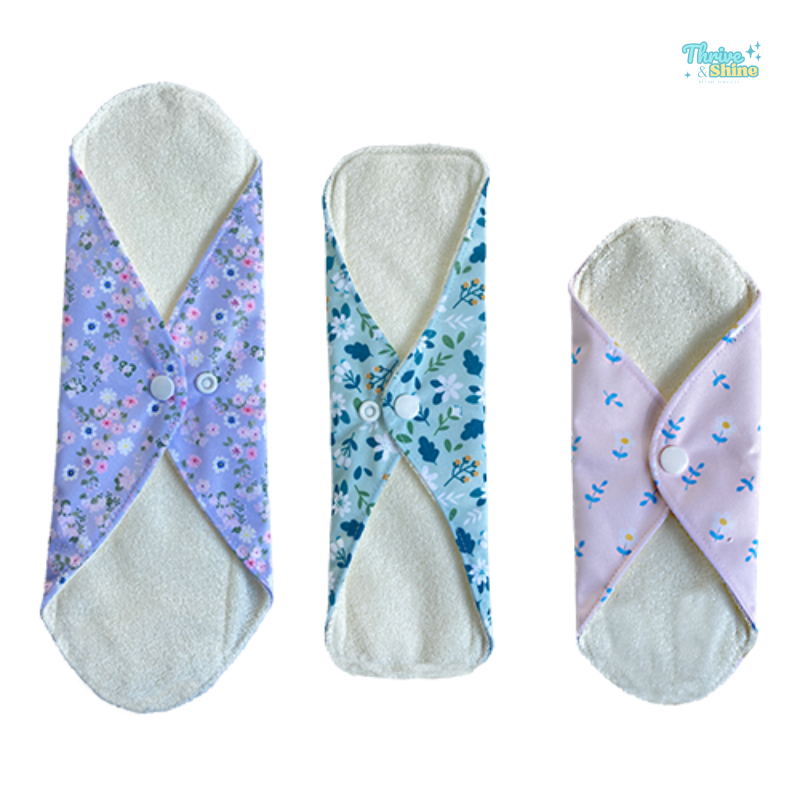 Pure Flow Medium Bamboo Washable Pads