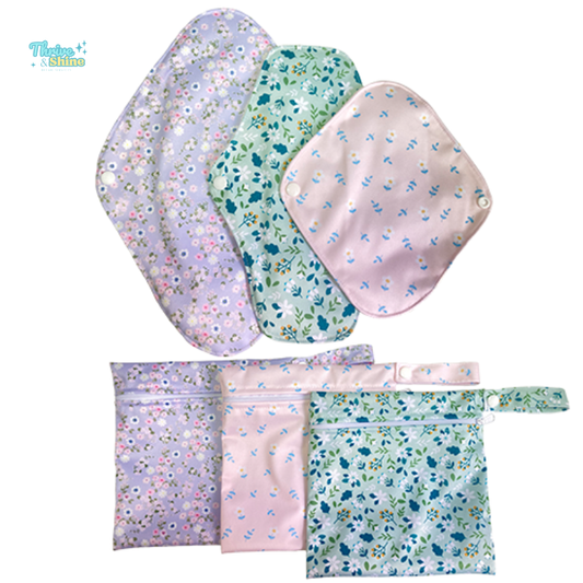 Pure Flow Extra Large Bamboo Washable Pads