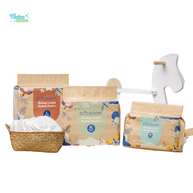 Eco Boom Biodegradable Bamboo Diapers